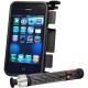 Coque pour IPHONE 3 noire avec bombe lacrymogene