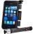 COQUE IPHONE 3 NOIRE avec bombe lacrymogene