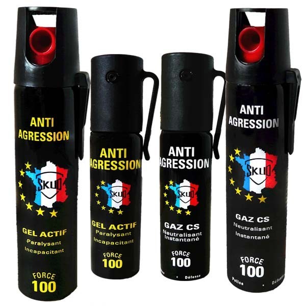 AEROSOL GEL POIVRE ANTI-AGRESSION FORCE LE PROTECTEUR 50 ML