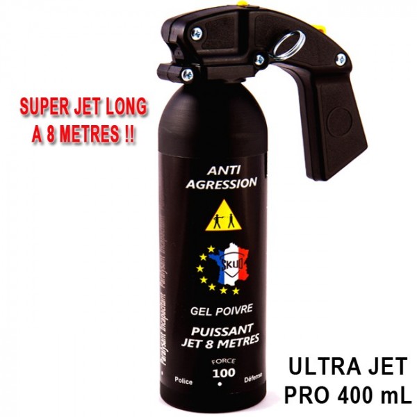 TW1000 Super-Gigant Reizgas 400 ml. gaz lacrymogène anti-agression  professionnel avec neutralisation instantanée
