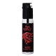 RED FORCE : Bombe lacrymogene colorante gel poivre 25ml.