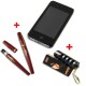 PACK ANTI-AGRESSION URBAIN Iphone Tazer et bombe lacrymogene