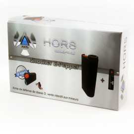 Taser puissant + spray poivre. Deux armes antiagression en un seul produit défense.