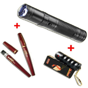 PACK ANTI-AGRESSION URBAIN Lampe Tazer et bombe lacrymogene