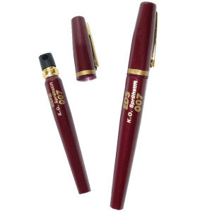 Bombe lacrymogène GEL poivre de poche en forme de stylo espion