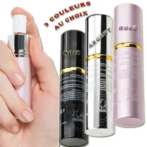 Bombe lacrymogene poche forme rouge à lèvres