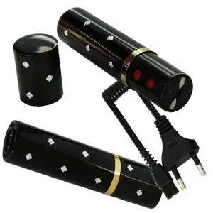 Tazer poche noir baton de maquillage