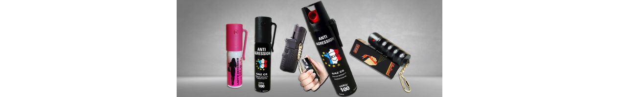 Découvrez nos Gaz lacrymogène et bombes de défense efficaces et légaux