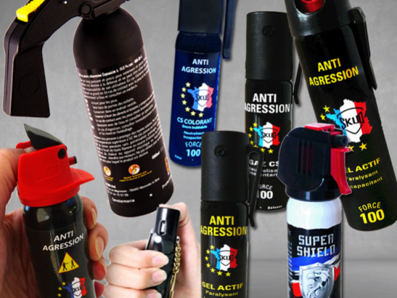 Bombe Lacrymogène Prix : Tarifs Gaz, Gel, Poivre ou Colorante par Format